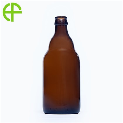 بطری شیشه ای آبجو قهوه ای شوک 500 میلی لیتری